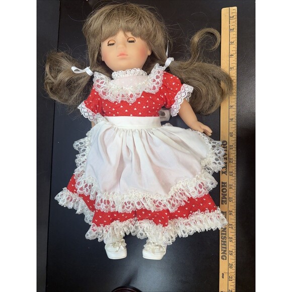 Vintage  Zapf 20” Girl Doll w/Soft Body Vinyl Arms, Legs - Made In Germany - Picture 7 of 7
